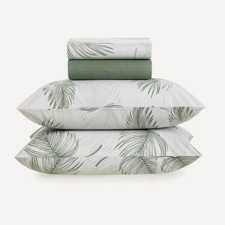 Jogo de Cama Queen Karsten 150 Fios Percal 100% Algodão Viana