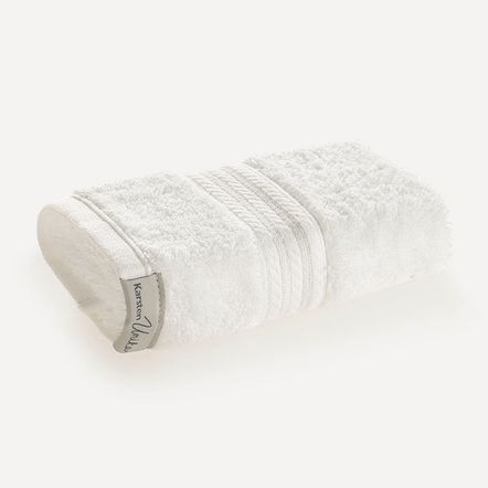 Toalha de Lavabo/Visita Fio Penteado 100% Algodão Magna Branco