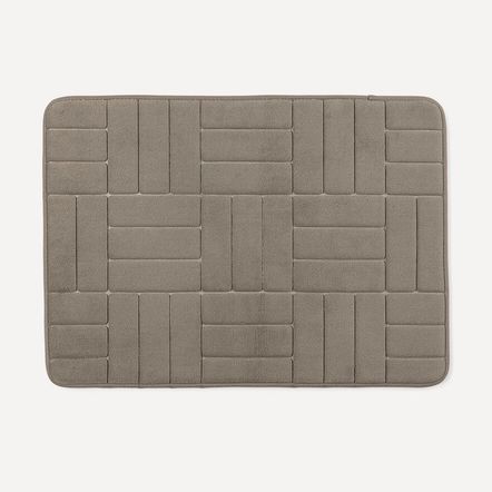 Tapete Karsten 100% poliester Peluso Marrom