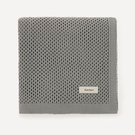 Manta Decorativa Karsten Tricô Egeu