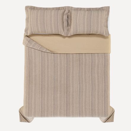 Jogo de Colcha Queen Karsten Percal 180 fios 100% Algodão Andra