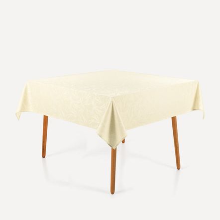 Toalha de Mesa Quadrada Karsten 8 Lugares Sempre Limpa Urban Natural