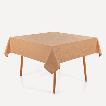 Toalha de Mesa Quadrada Karsten 8 Lugares Sempre Limpa Urban Blush