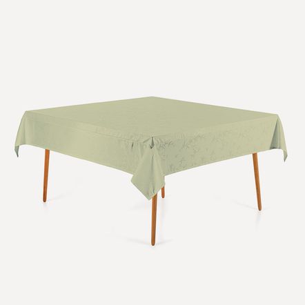 Toalha de Mesa Quadrada Karsten 8 Lugares Celebra Veríssimo Alecrim