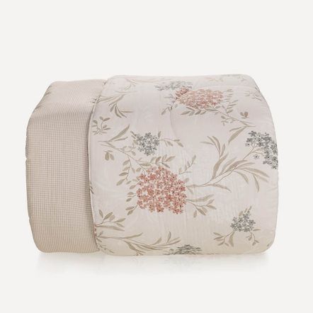 Edredom Solteiro Karsten 180 Fios Percal 100% Algodão Verbena