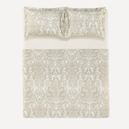 Jogo de Cama Queen Karsten 180 Fios Percal 100% Algodão Volke