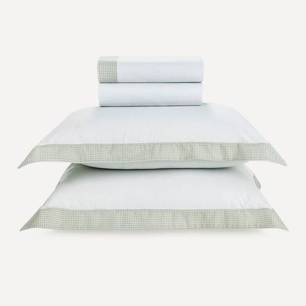 Jogo de Cama Queen Karsten 180 Fios Percal 100% Algodão Alissa