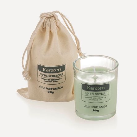 Vela Perfumada Flores Frescas 90g
