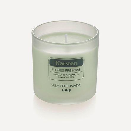 Vela Perfumada Flores Frescas 180g