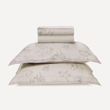 Jogo de Cama Casal 300 Fios 100% Algodão Lauren