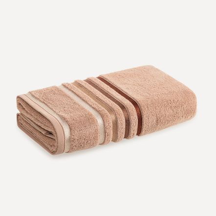 Toalha de Banho Fio Penteado Lumina Deserto/Ferrugem