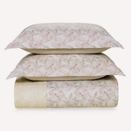 Colcha Casal com 2 Porta Travesseiros 160 Fios Justine