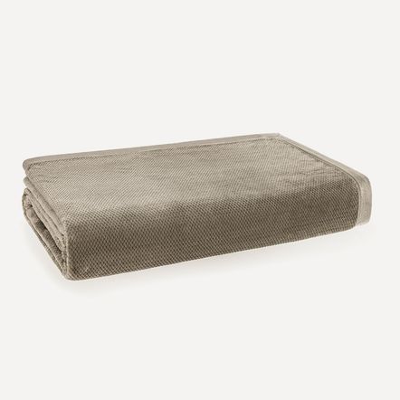 Manta de Microfibra King Prades Taupe