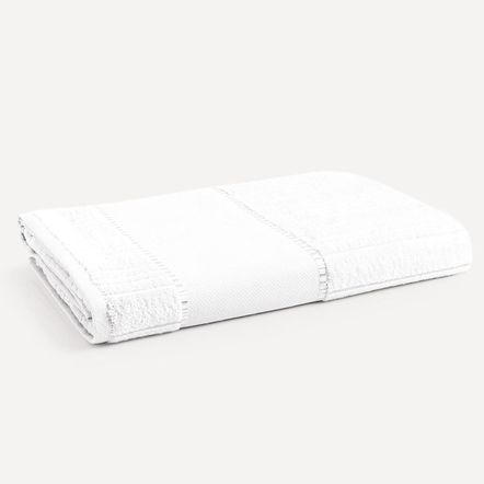 Toalha de Rosto para Bordar Stella Branco
