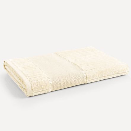 Toalha de Rosto para Bordar Stella Cáqui