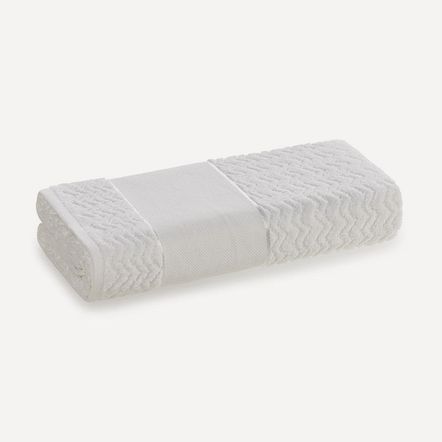 Toalha de Banho para Pintar Verona Branco