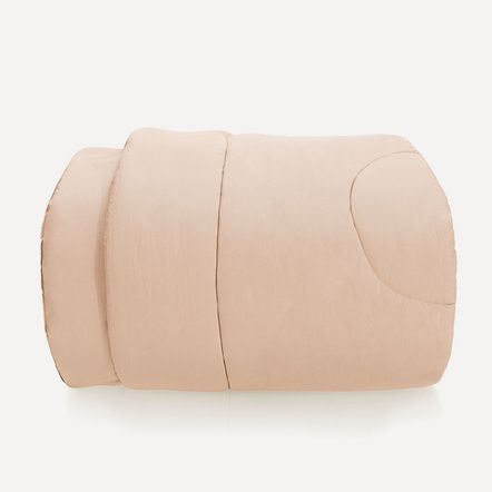 Edredom Casal 200 Fios 100% Algodão Tom Salmão