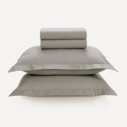 Jogo de Cama Casal 100% Algodão 200 Fios Tom Funghi