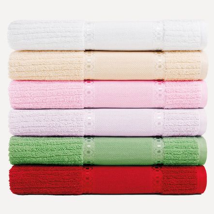 Toalha de Banho para Pintar Stella Hortênsia