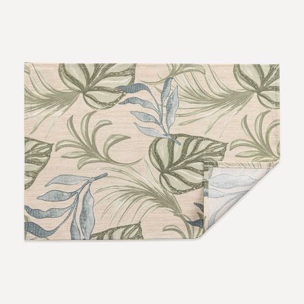 Jogo Americano 4 Peças Impermeável Atlântica Bege