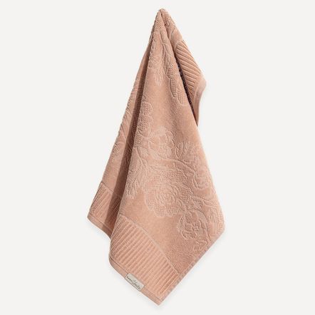 Toalha de Rosto Fio Penteado 100% Algodão Grace Deserto