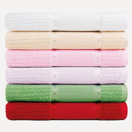 Toalha de Banho para Pintar Stella Kiwi