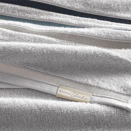 Jogo de Banho e Rosto Fio Penteado Lumina Cinza Mineral