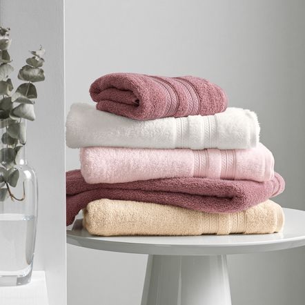 Jogo de Banho e Rosto 100% algodão Unika Branco