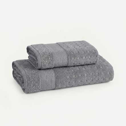 Kit Banho e Rosto 100% algodão Saxonia Urbano