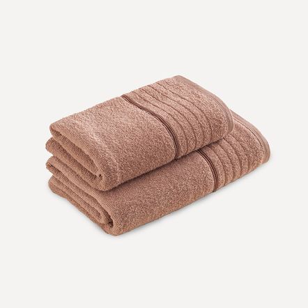 Kit Banho e Rosto 100% algodão Bressan Deserto