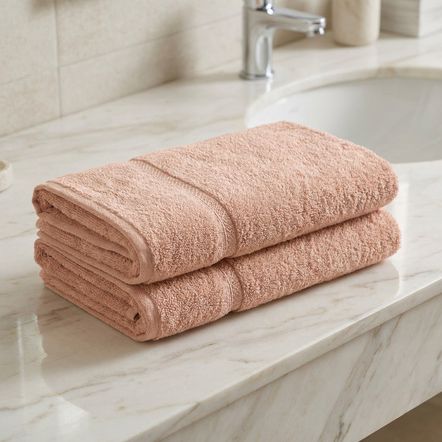 Kit 2 Toalhas de Rosto 100% Algodão Persia Deserto