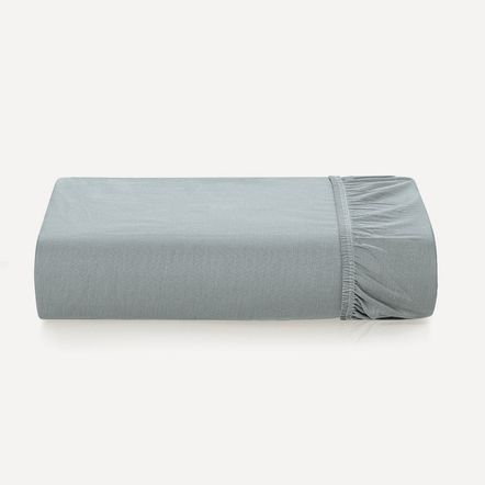 Lençol de Elástico Avulso King 300 Fios 100% Algodão Bossa Mineral