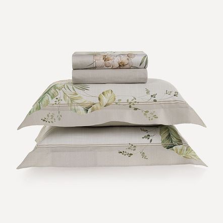 Jogo de Cama Casal 300 Fios 100% Algodão Ventura