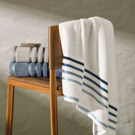 Toalha de Rosto Fio Penteado Lumina Platina