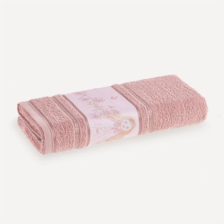 Toalha de Banho Infantil Amora Pétala