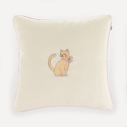 Almofada Infantil 45cm x 45cm 100% Algodão Flory