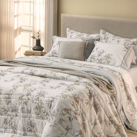 Edredom Casal 200 Fios 100% Algodão Alanis
