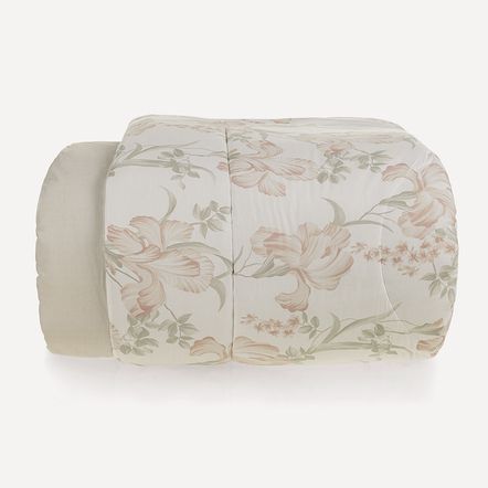 Edredom Casal 200 Fios 100% Algodão Amélia