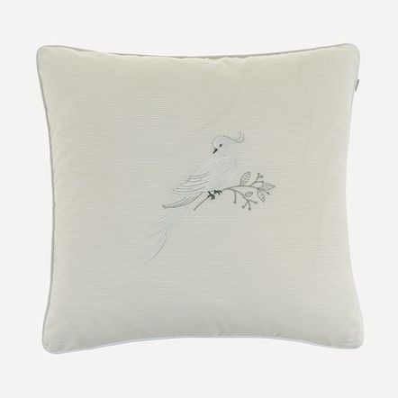 Almofada Decorativa Quadrada Maris Branco