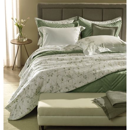 Jogo de Cama Casal 300 Fios 100% Algodão Benin