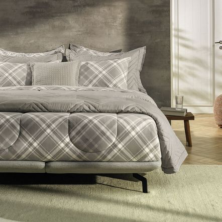 Jogo de Cama King 100% Algodão Saulo