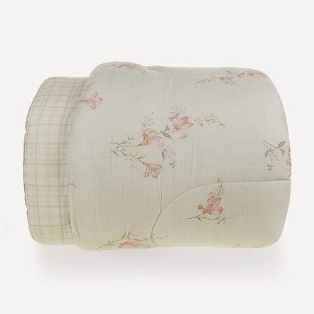 Edredom Solteiro 200 Fios 100% Algodão Tarsila