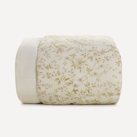 Edredom Solteiro 200 Fios 100% Algodão Eva