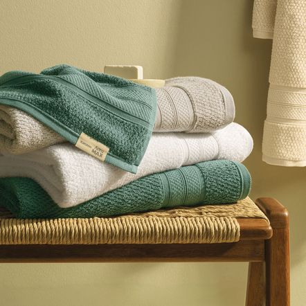 Toalha de Rosto 100% Algodão Nuvia Cobalto