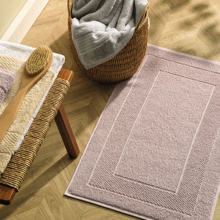 Toalha de Piso 100% Algodão Solare Platina