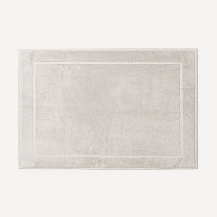 Toalha de Piso 100% Algodão Juliet Platina