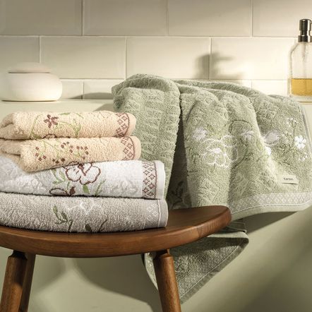 Toalha de Rosto Yuna Branco