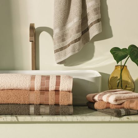 Toalha de Rosto Moreto Lunar