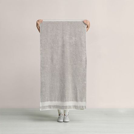 Toalha de Banho Fio Penteado 100% Algodão Magna Platina