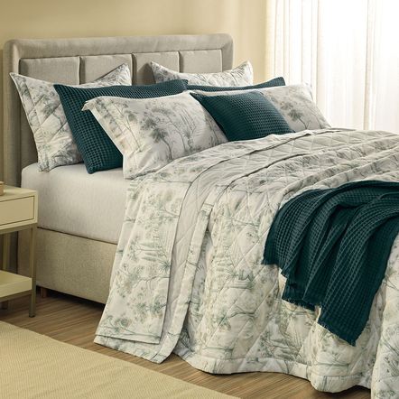 Jogo de Cama King 300 Fios 100% Algodão Montês